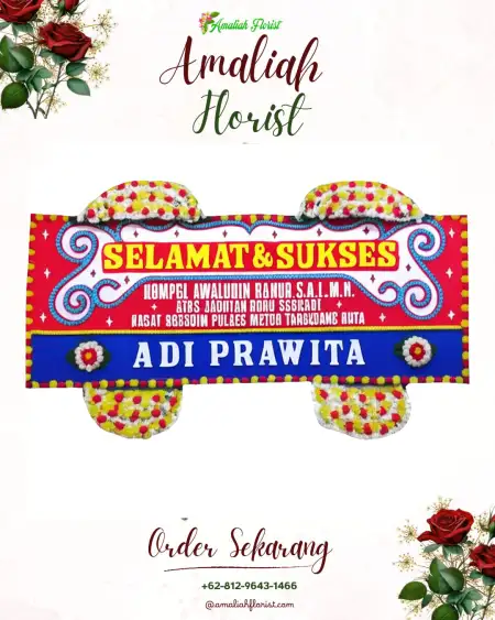 Papan Bunga Ucapan Selamat Somodikaran